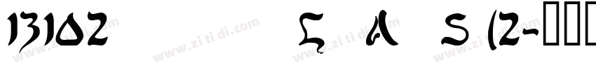13102 downloads (2字体转换